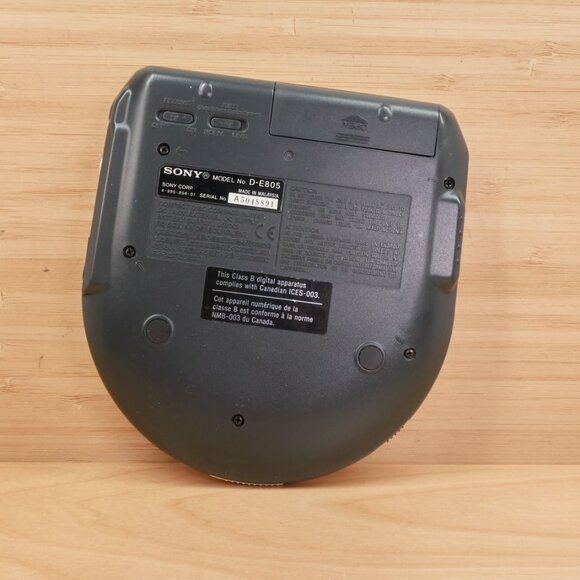 Sony Discman D-E805 / Portable CD Player / ESP2 Anti-Shock / Mega Bass / Vintage - Picture 6 of 8